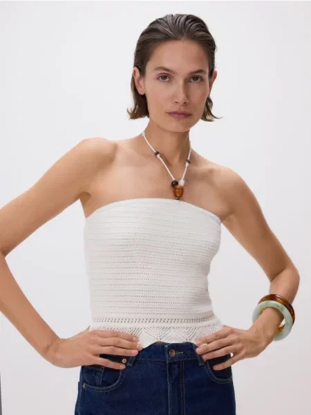 Koszula Reserved z koralikami