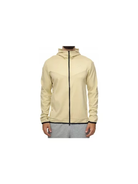 Hanorac din fleece Nike din fleece bej