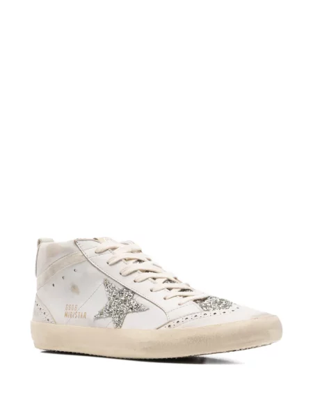 Sneakerși Golden Goose Mid Star auriu