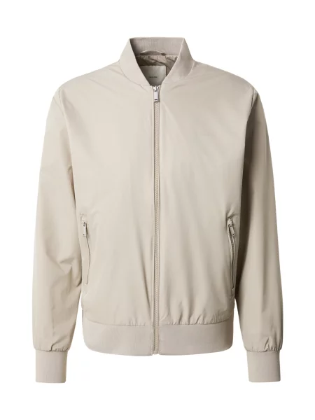 Calvin Klein Geacă de primăvară-toamnă MATTE maro bej