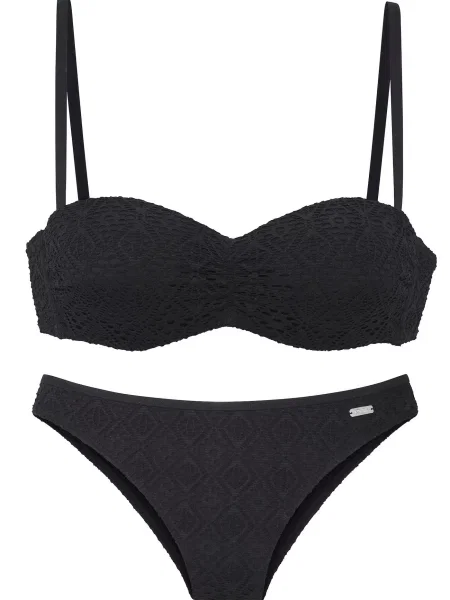 BUFFALO Costum de baie două piese negru