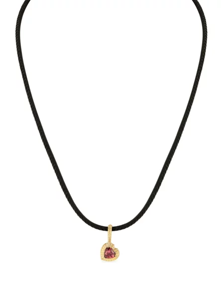 Pandantiv Lizzie Mandler Fine Jewelry cu motiv cu inimi galben