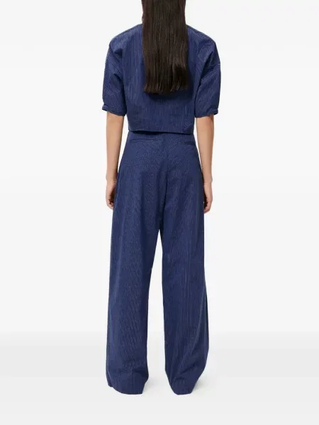 Pantaloni Sessun albastru