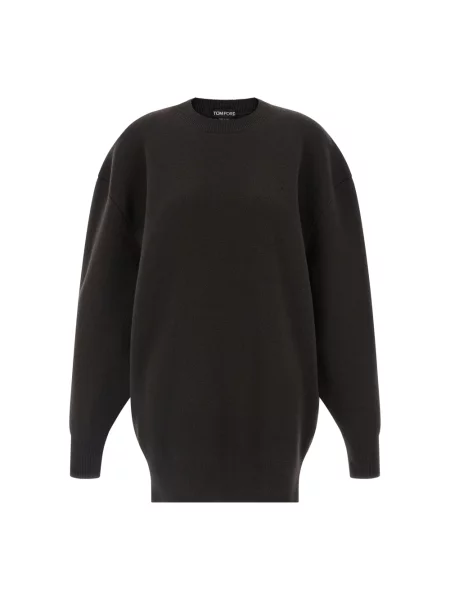 Sweter Tom Ford wełniany brązowy