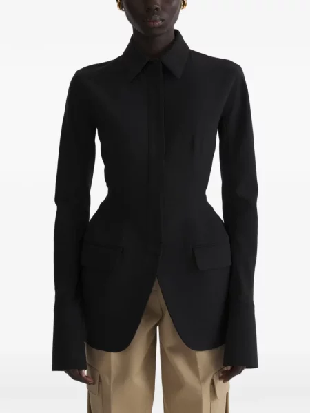 Geacă cămașă Mugler negru