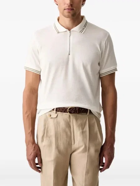 Tricou polo Karl Lagerfeld alb