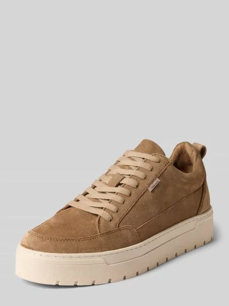 Sneakersy z naturalnej skóry model Ps Poelman beżowe