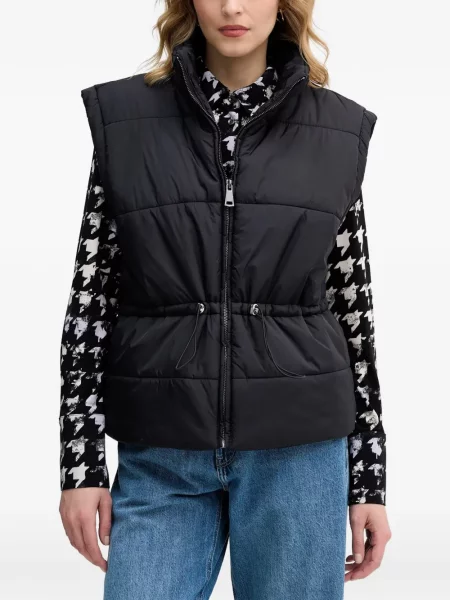Vestă Sisley cu cordon negru