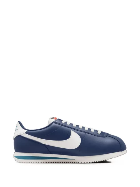 Fotbal sneakerși Nike Metcon din piele cu broderie alb