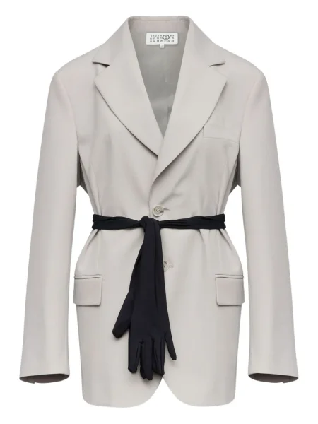 Długa marynarka Mm6 Maison Margiela szara