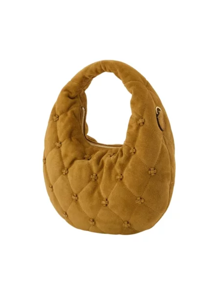 Torebka Tory Burch skórzana brązowa