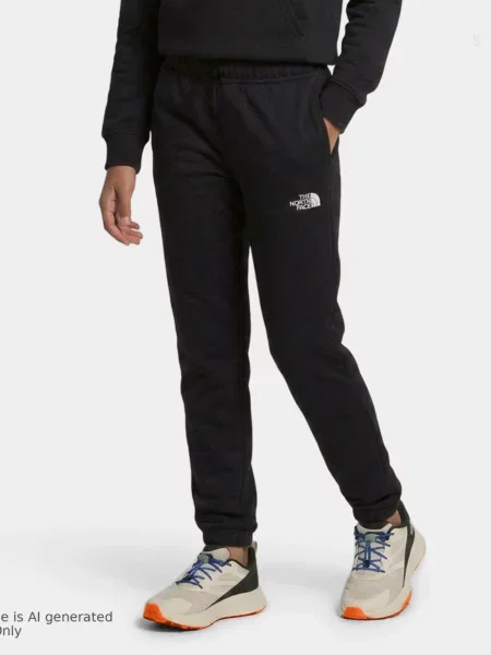 Детские брюки The North Face черные