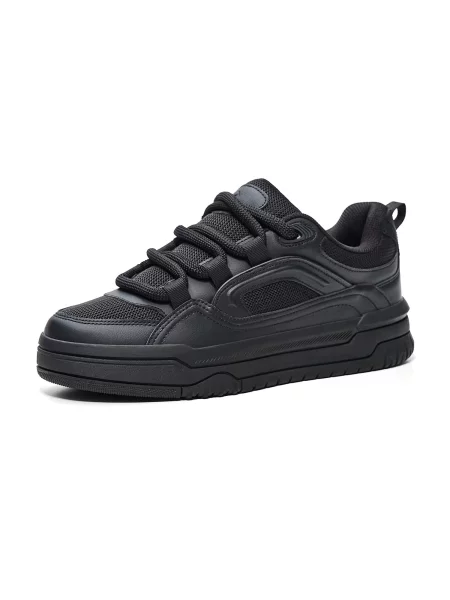Sneakerși Bershka negru