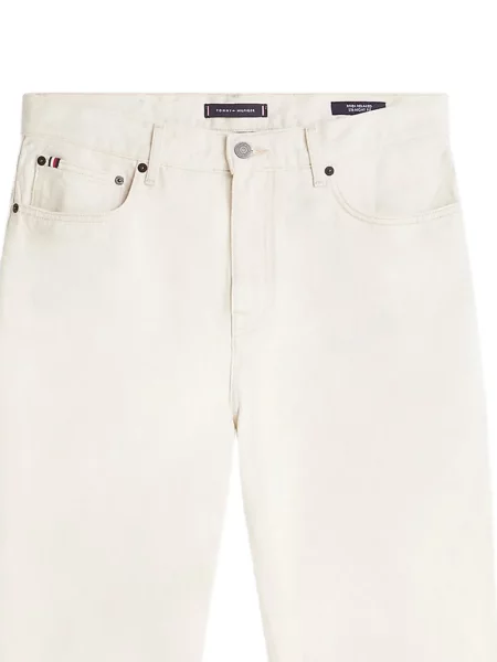 Szerokie jeansy Tommy Hilfiger białe