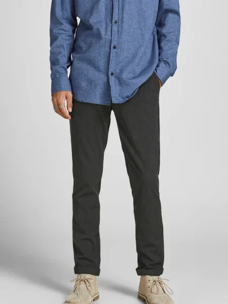 Chino nohavice Jack&Jones sivá