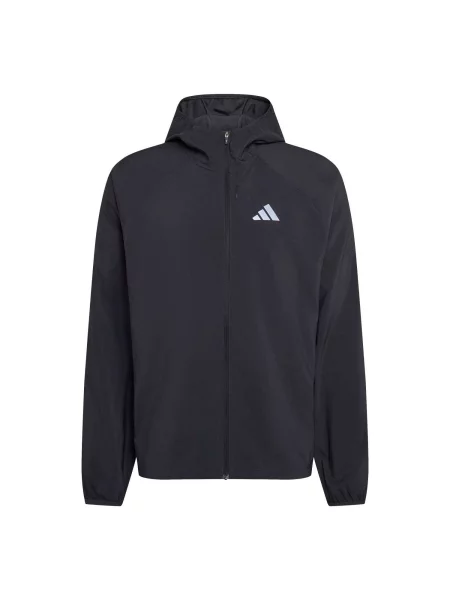 ADIDAS PERFORMANCE Jakna za trening Running Essentials srebrno-siva črna