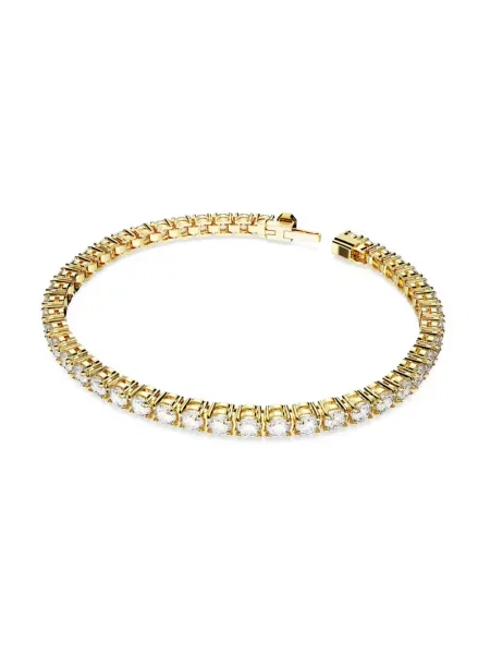 Naszyjnik Swarovski do tenisa żółty