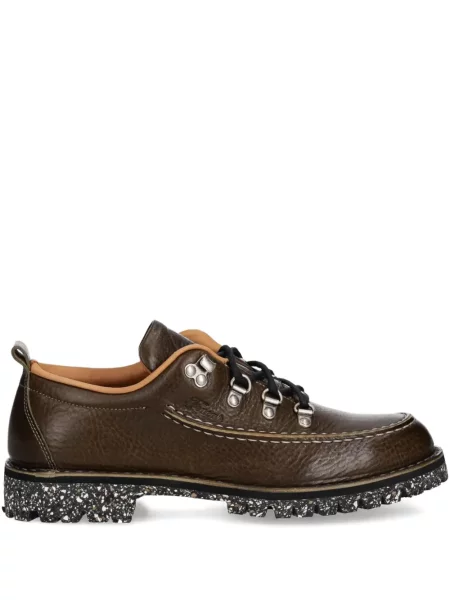 Pantofi derby Fracap maro