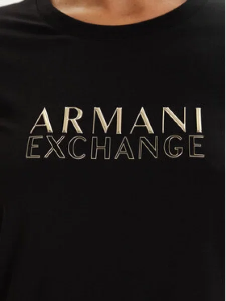ARMANI EXCHANGE Majica zlata črna
