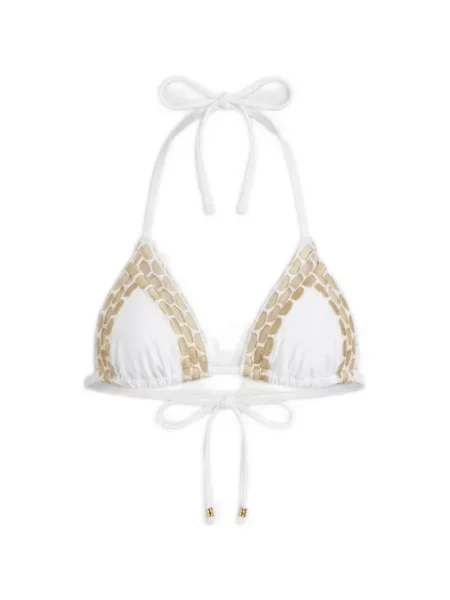 Top Beach Bunny țesut alb