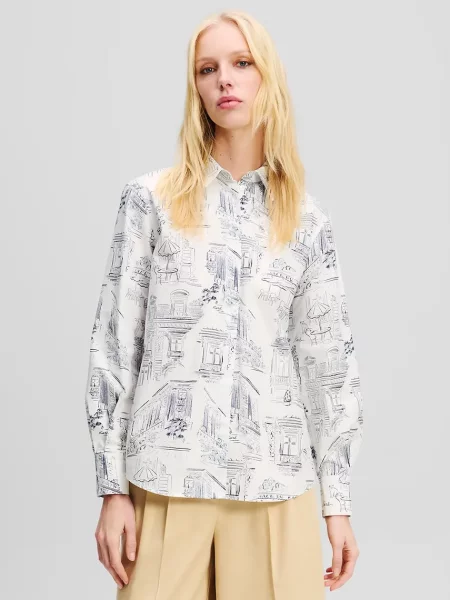 Srajca Karl Lagerfeld bela