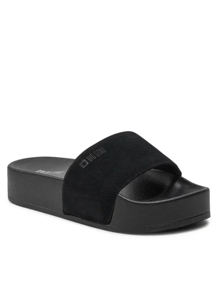 Šľapky Big Star Shoes čierna