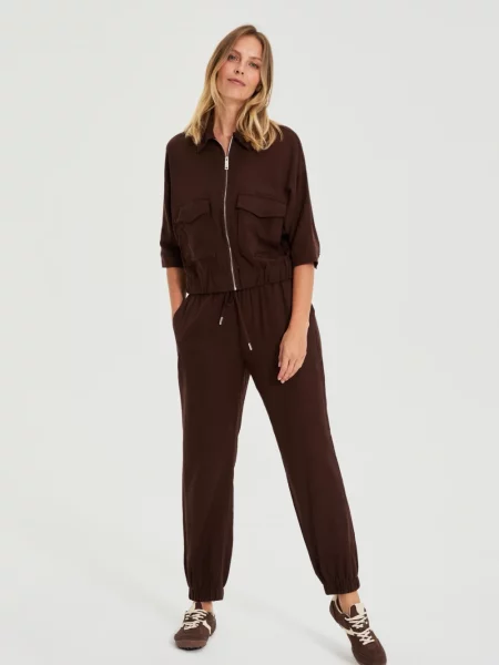 Pantaloni Marisse maro