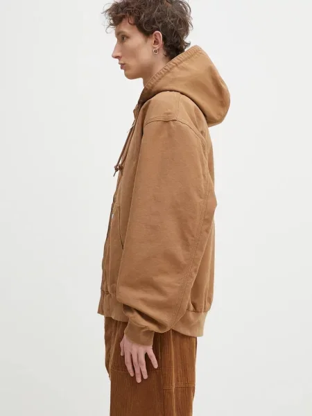 Μπουφάν Carhartt WIP OG Active Jacket UNISEX Hamilton Brown Rinsed S καφέ