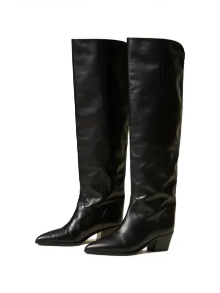 Cizme Twinset din piele negru