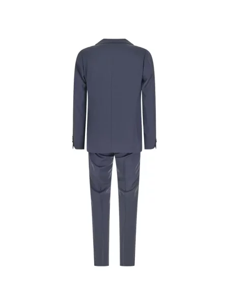 Costum Corneliani cu rever albastru