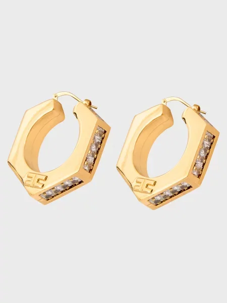 Серьги Elisabetta Franchi золотые