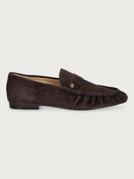 Michael Kors Mocasini Jennings | piele întoarsă maro