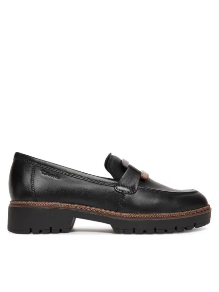Loafersy Tamaris czarne