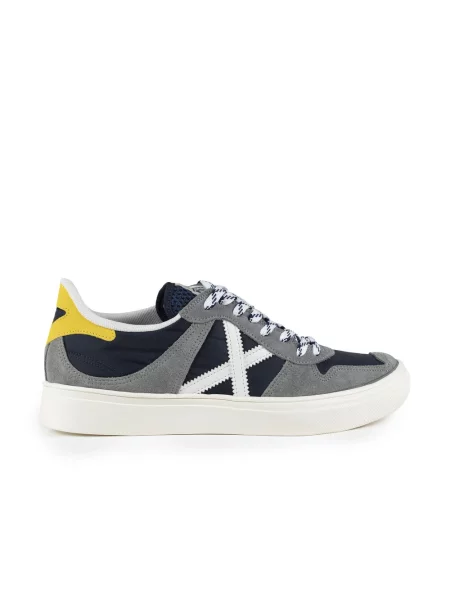 Buty Munich Prime granatowy żółty 39 szary