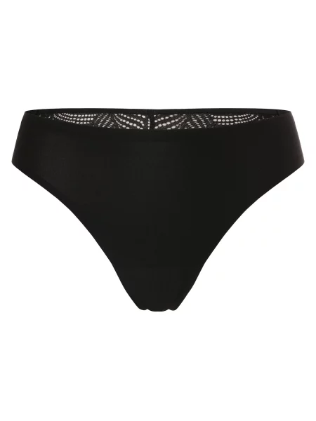 Chantelle Kalhotky string Soft Stretch černá