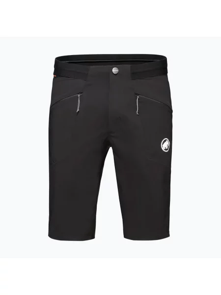 Spodenki sportowe Mammut softshell czarne