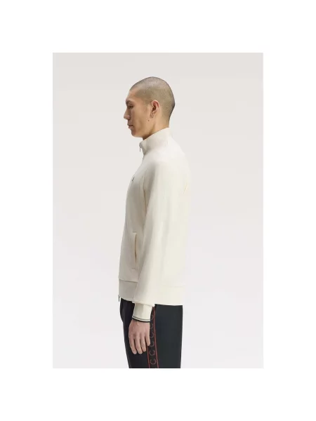 Hanorac cu fermoar Fred Perry bej