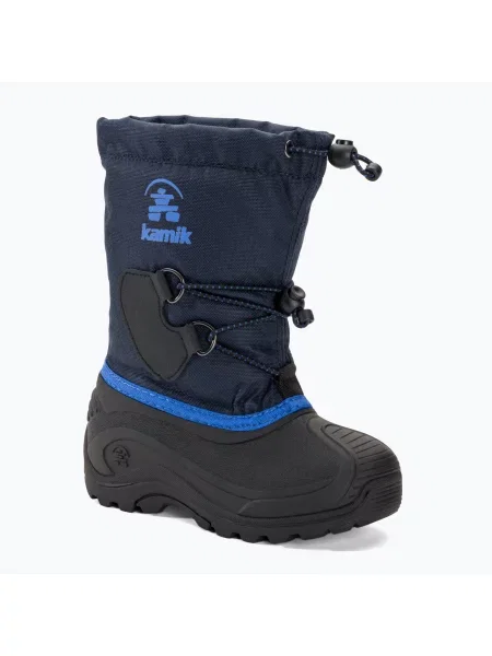 Śniegowce dziecięce Kamik navy granatowe