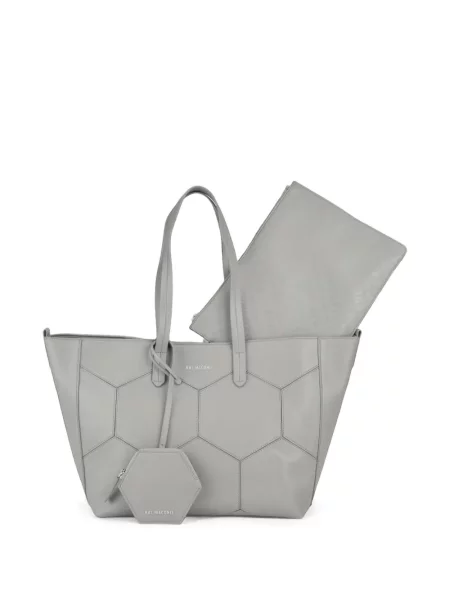 Καπιτονέ τσάντα shopper Kat Maconie γκρι