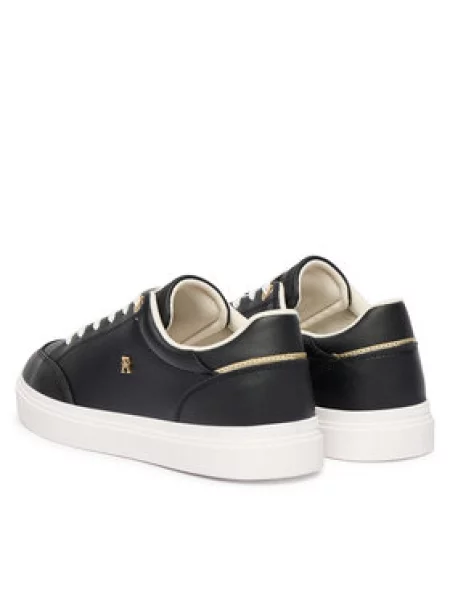 Tommy Hilfiger Laisvalaikio batai Th Chic Cupsole juoda