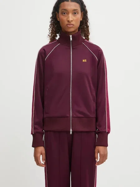 Pulover Wales Bonner Mantra Track Top bordo