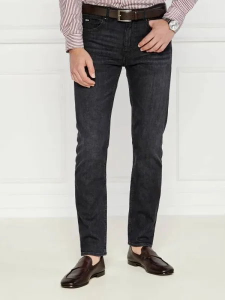BOSS BLACK Blugi Delaware negru