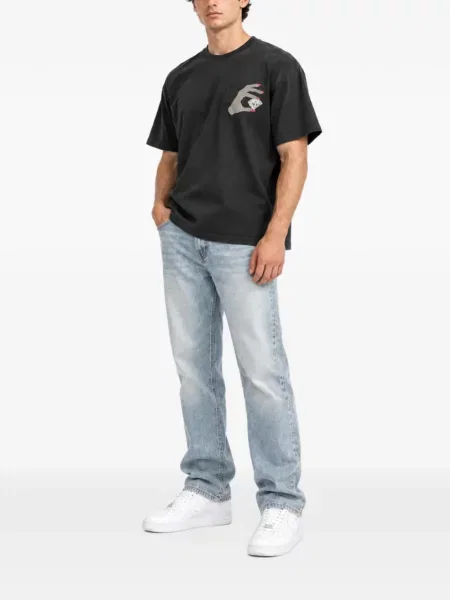 Tricou Melt cu imagine negru