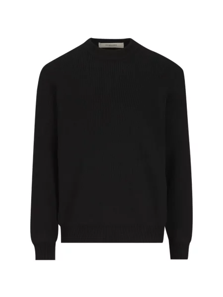 Pulover Golden Goose cu broderie negru