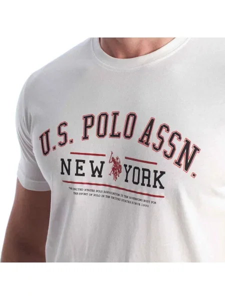 Polo majica Us Polo Assn bijela