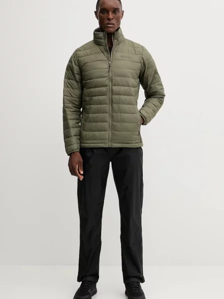 Columbia jachetă pentru bărbați Powder Lite verde