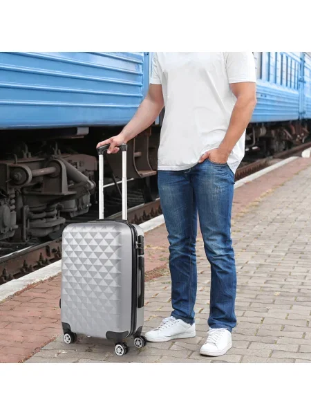 Táska Itaca ezüstszínű