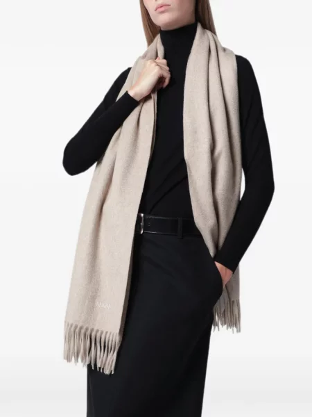 Fular Max Mara cu broderie