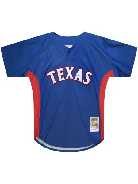 Tricou Mitchell & Ness din jerseu albastru