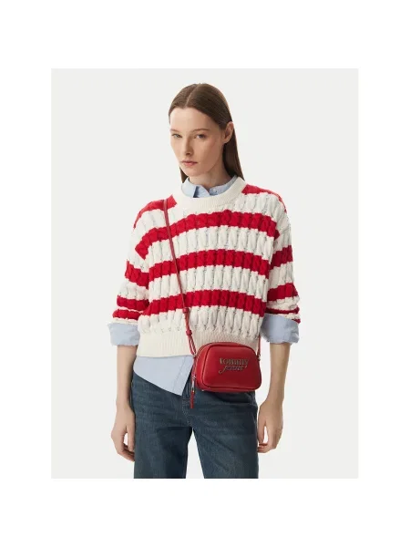 Kabelka Tommy Jeans Tjw Bold Camera Bag hnedá
